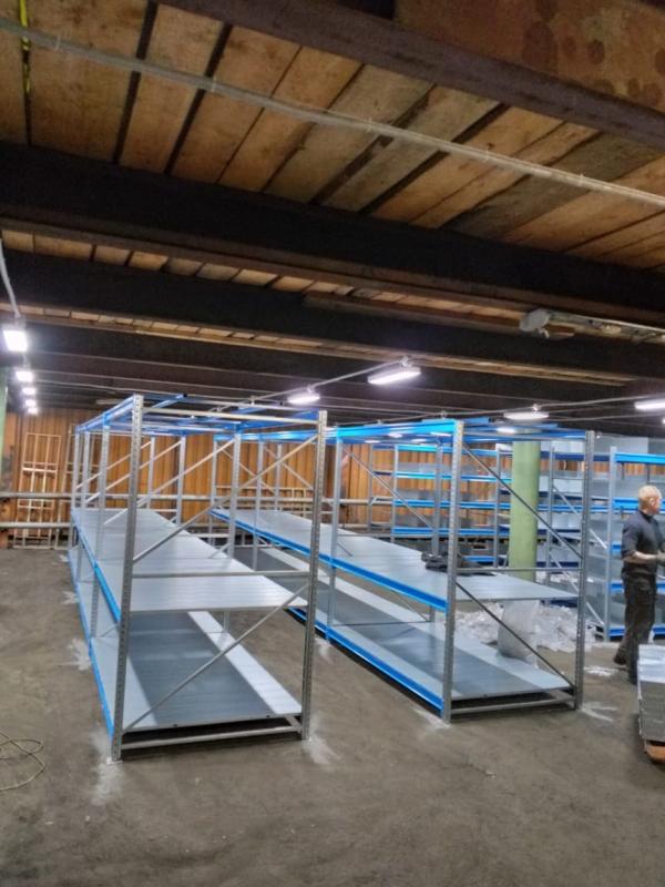 Освещение склада, находящегося по адресу: г. Норильск, ул. Октябрьская, д. 33.