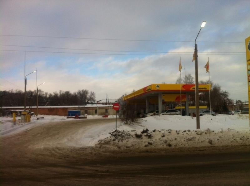Освещение АЗС  Роснефть