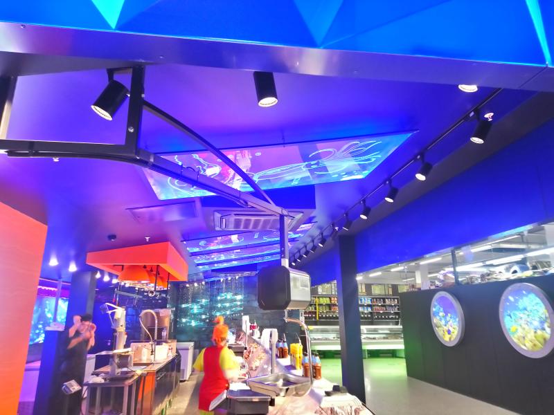 Освещение торговых помещений