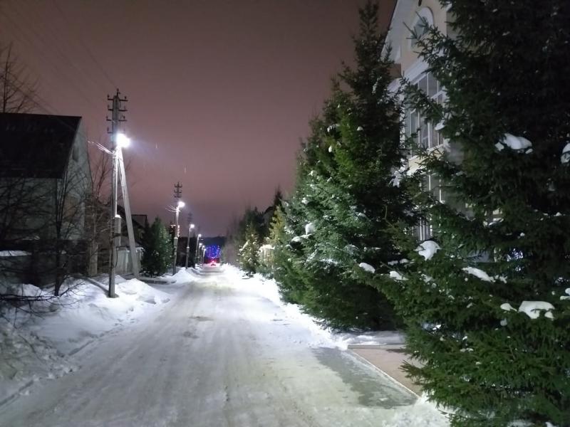 Освещение улиц коттеджного поселка «Дубравушка» г. Новосибирск