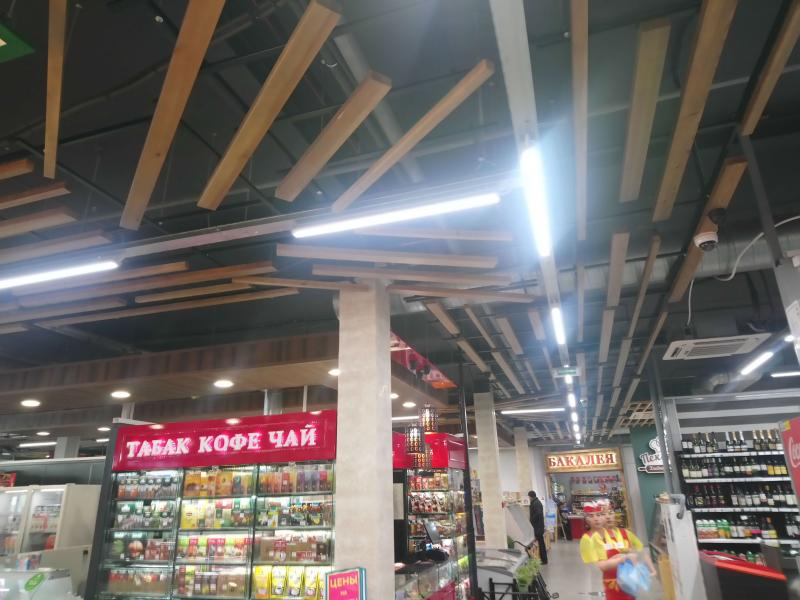 Освещение ТЦ «Панорама» (г. Новосибирск)